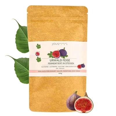 Urwaldfeige fermentiert, 100g, Premium Qualität