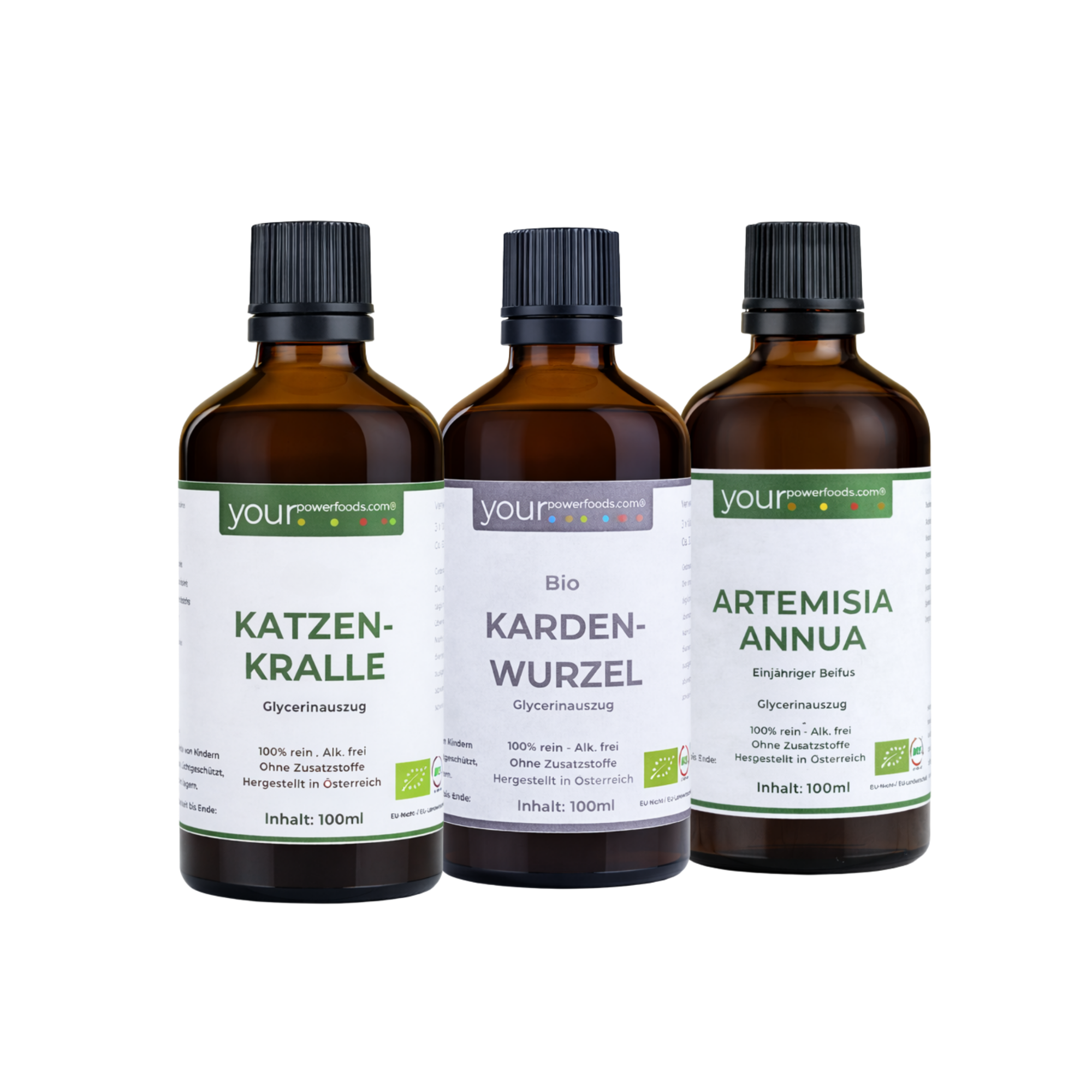 Phyto Komplex Premium - Kardenwurzel • Artemisia Annua • Katzenkralle